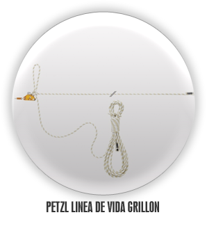 petzl linea de vida grillon